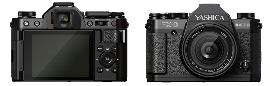 YASHICA FX-D: Una cámara digital con simulación de carrete 